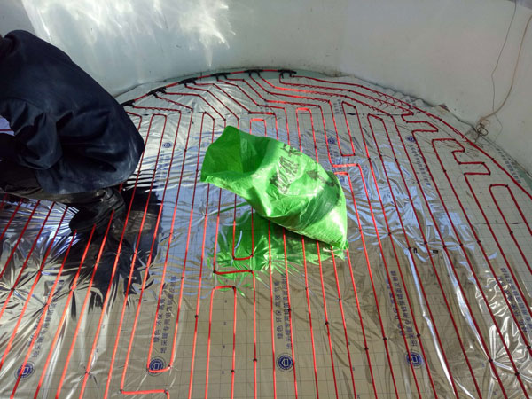 碳纖維地(dì)暖施工(gōng)案例